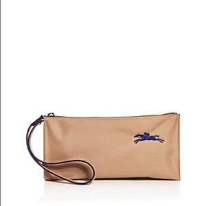 Longchamp le pliage club pouch flat wristlet